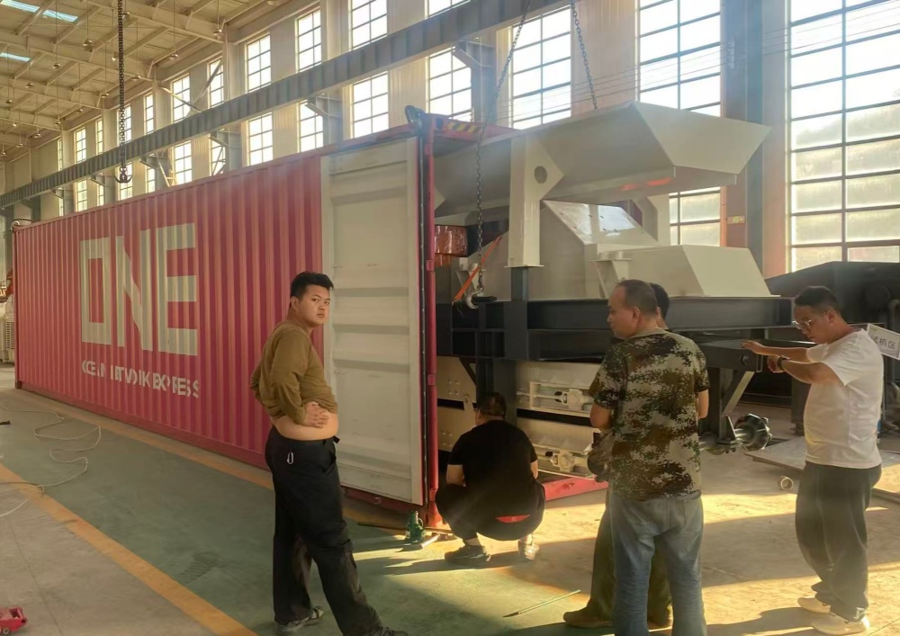 2nd March 2026  The mobile crushing plant has been packed and shipped to Argentina